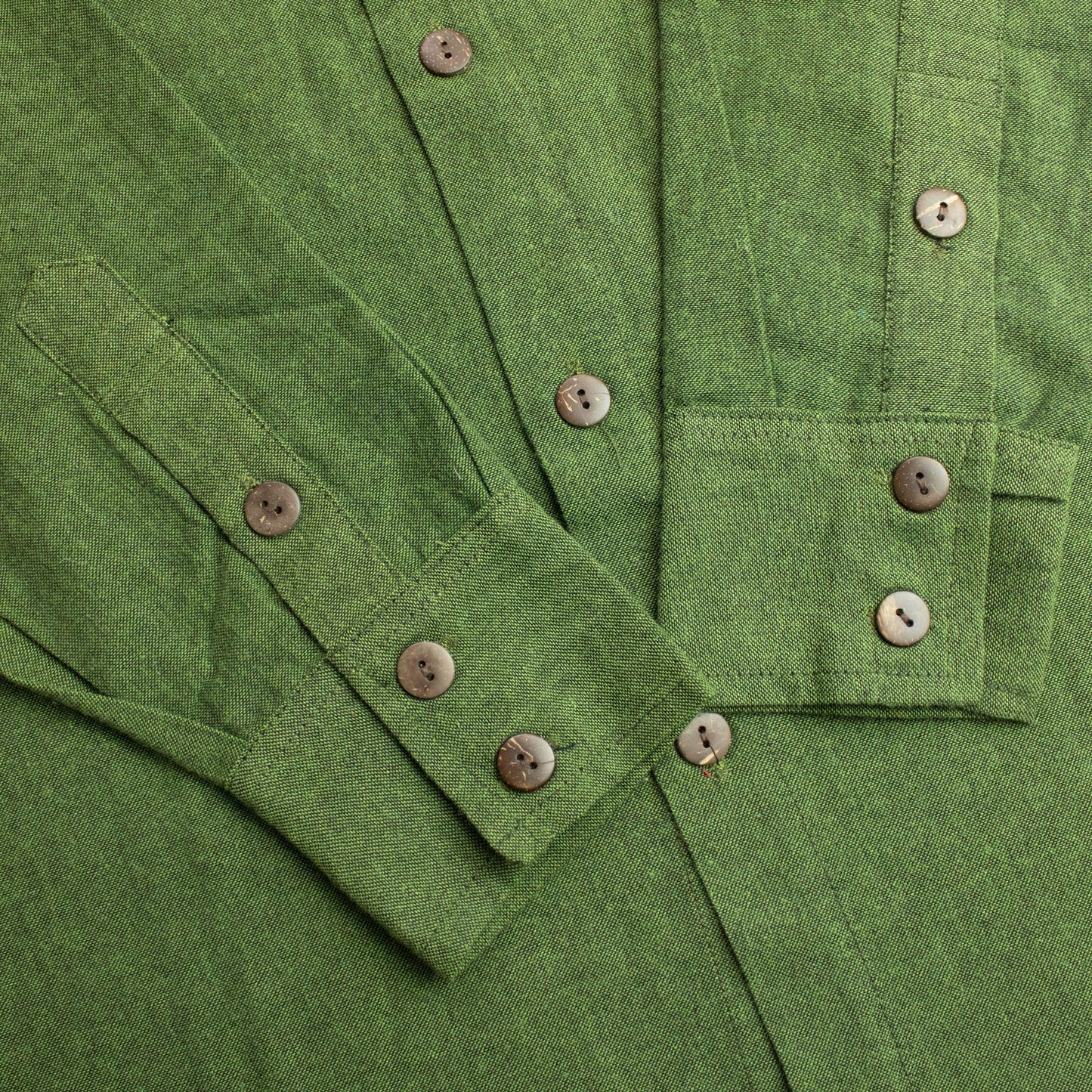 Nomad Sari Kathmandu Camisa - Verde Bosque - XXL