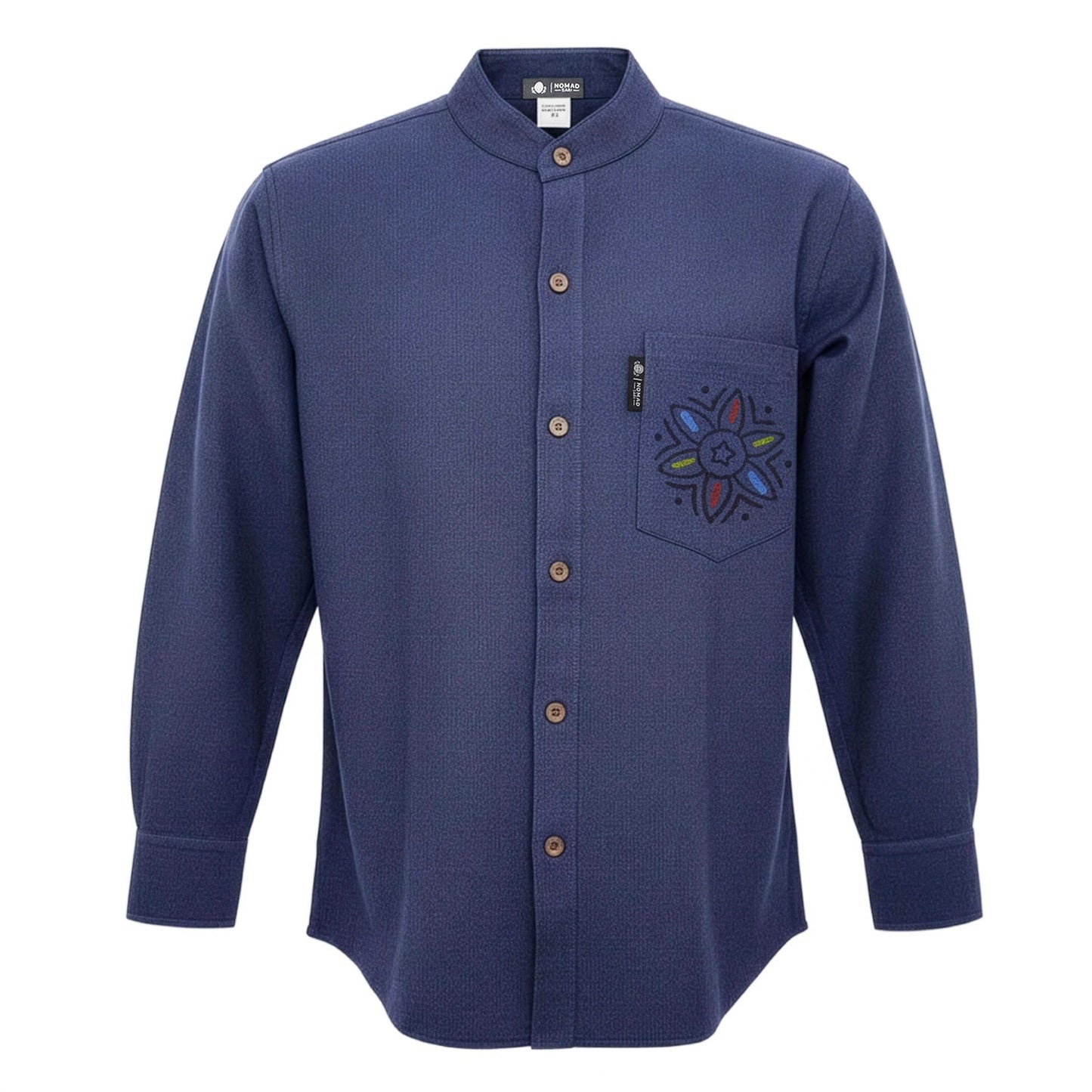 Nomad Sari Kathmandu Camisa - Índigo - XL