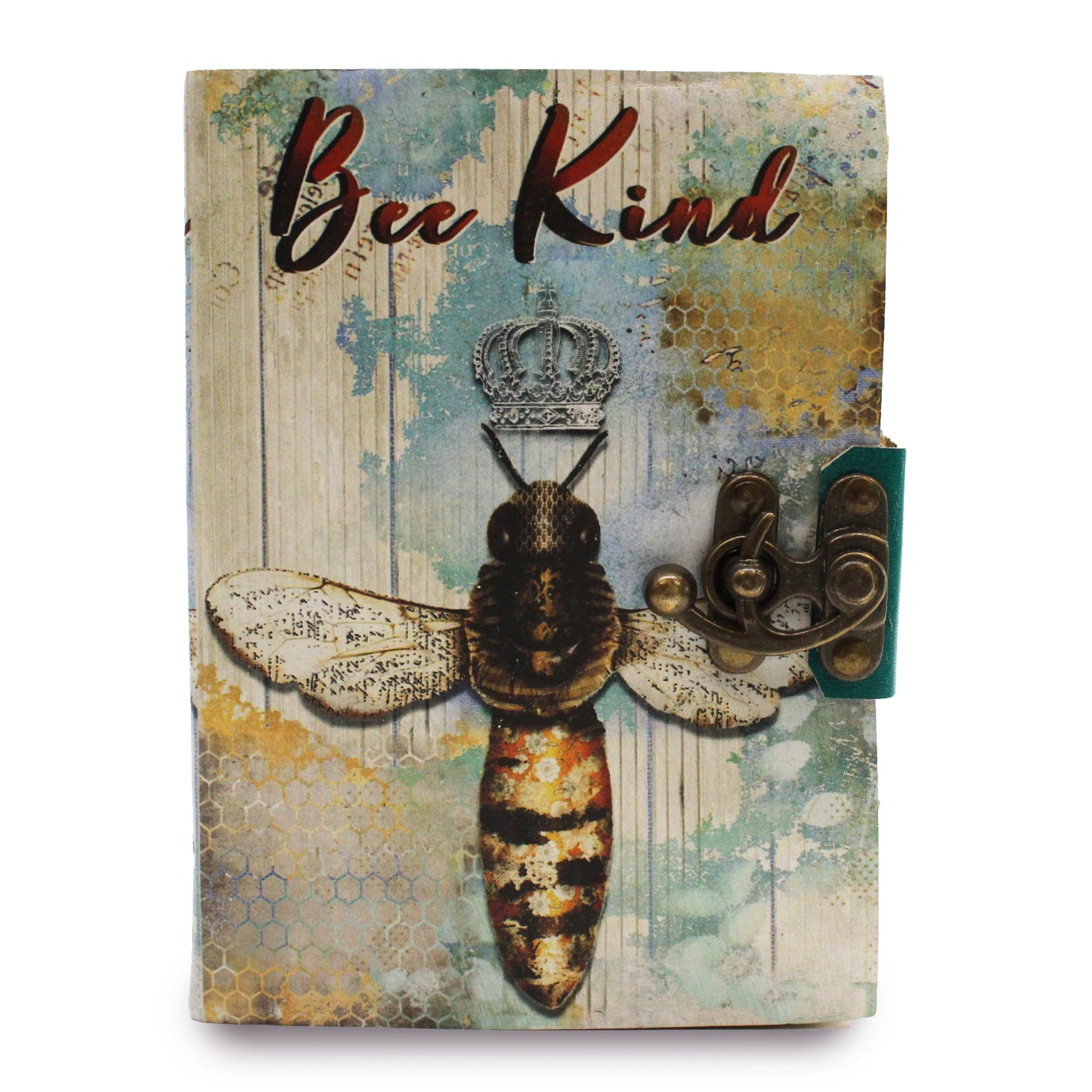 Cuaderno de cuero "Bee Kind"