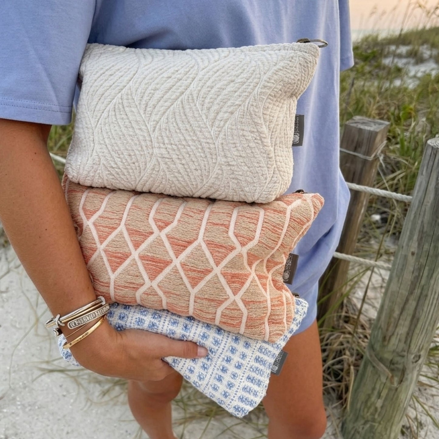 Nomad Sari jacquard indio neceser - Hippie Knot