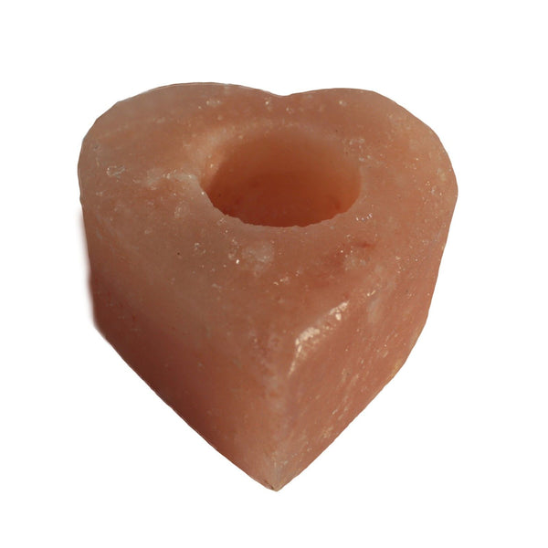 Portavelas de sal - Corazón pequeño