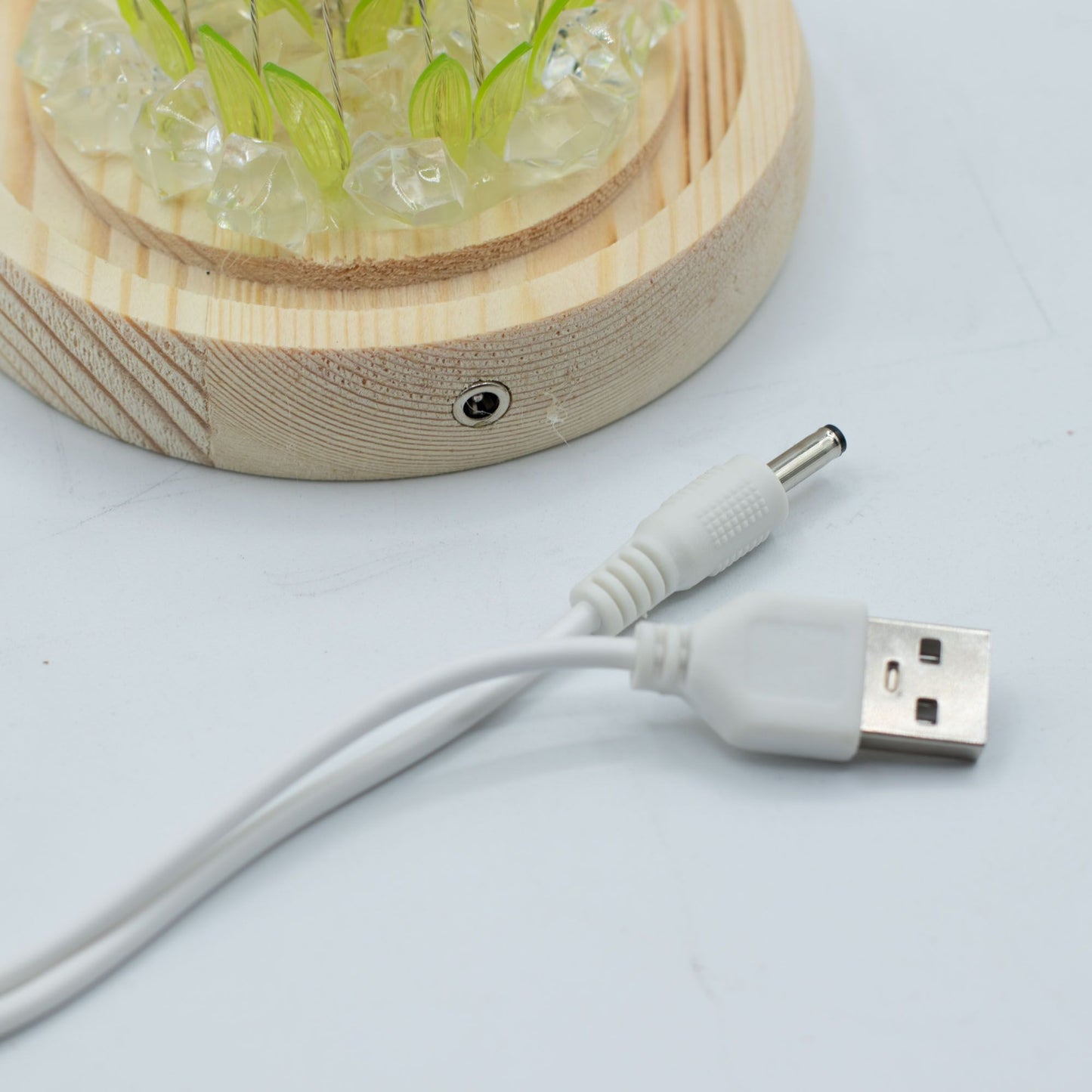 Domo de jardín Floral Glow - 20 girasoles - LED USB