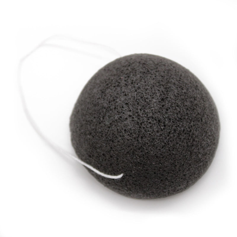 Esponja konjac carbón