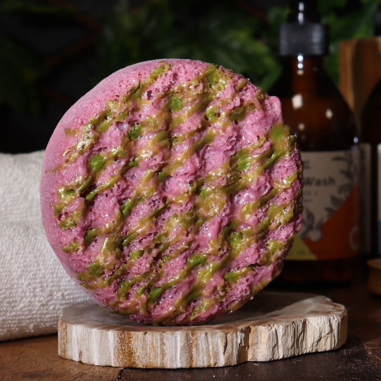 Jabón de burbujas de mantequilla - Trufa Esmeralda