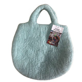 Bolsa de fieltro con forma de árbol y colmena - 35 x 27 cm