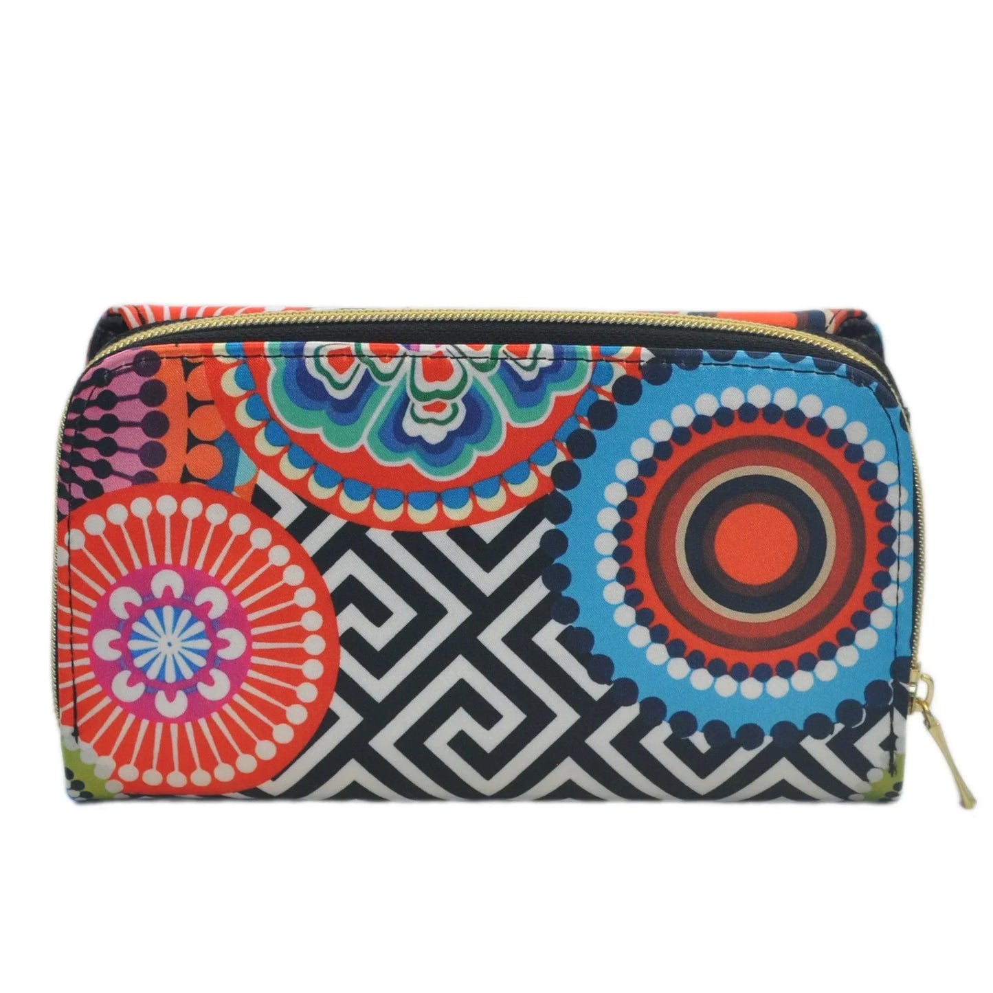 Billetera grande de Mujer Marie Círculos | CHULA Tulum