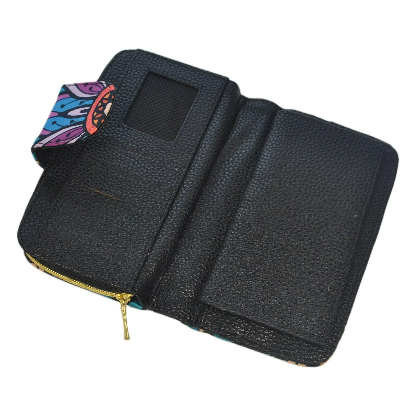 Billetera de mujer grande Colette Mándala Rodas | CHULA Tulum