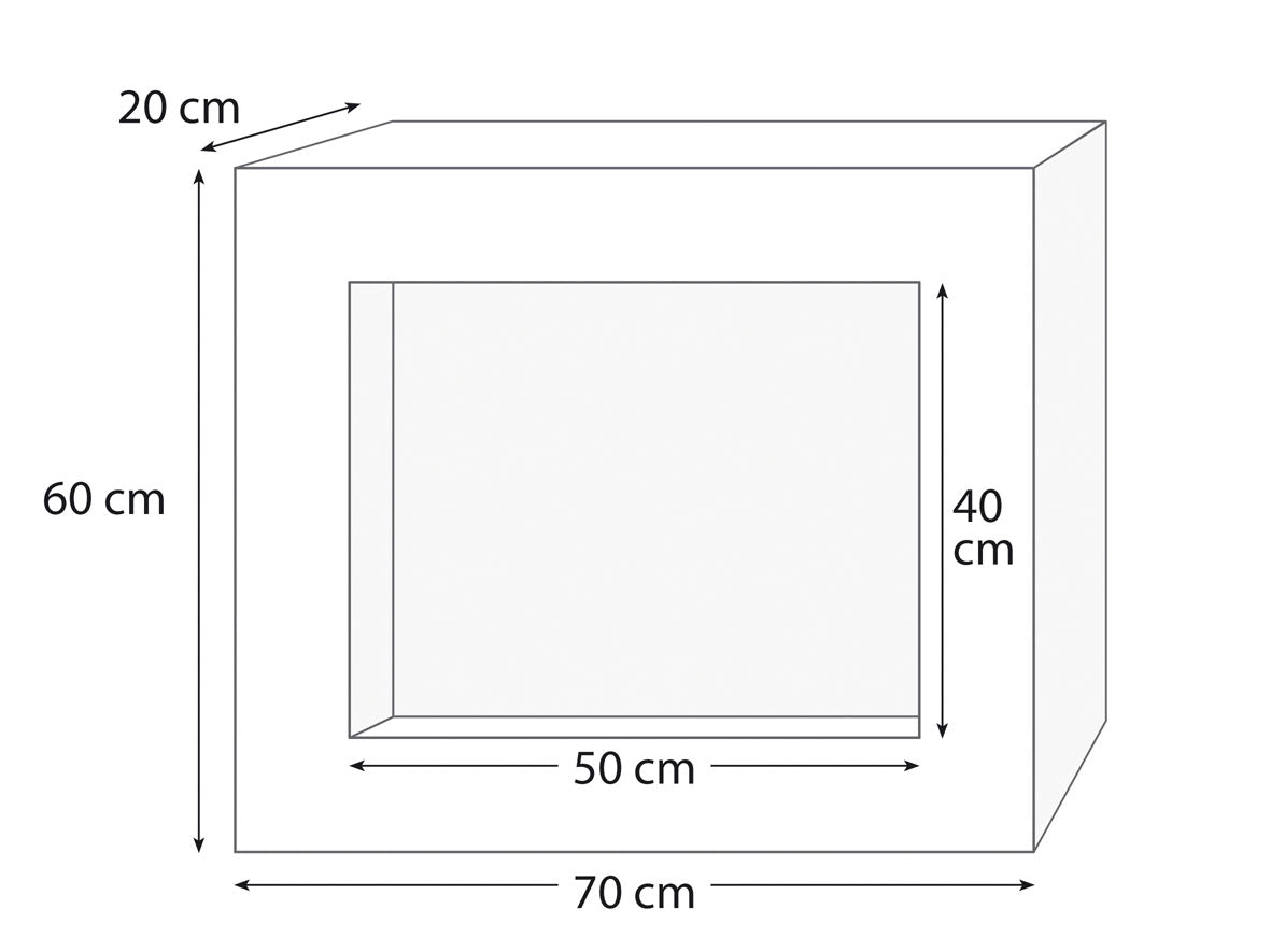 biochimenea elegante marrón para salón o dormitorio