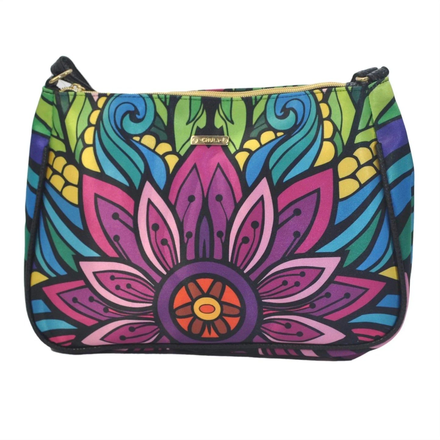 Bolso bandolera mediano Iliana Shoulder Giselle azul | CHULA Tulum