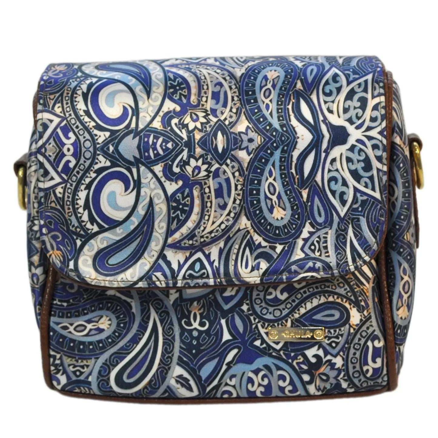 Bolso Bandolera Pequeño Mini Baúl Garigol Morado | CHULA Tulum