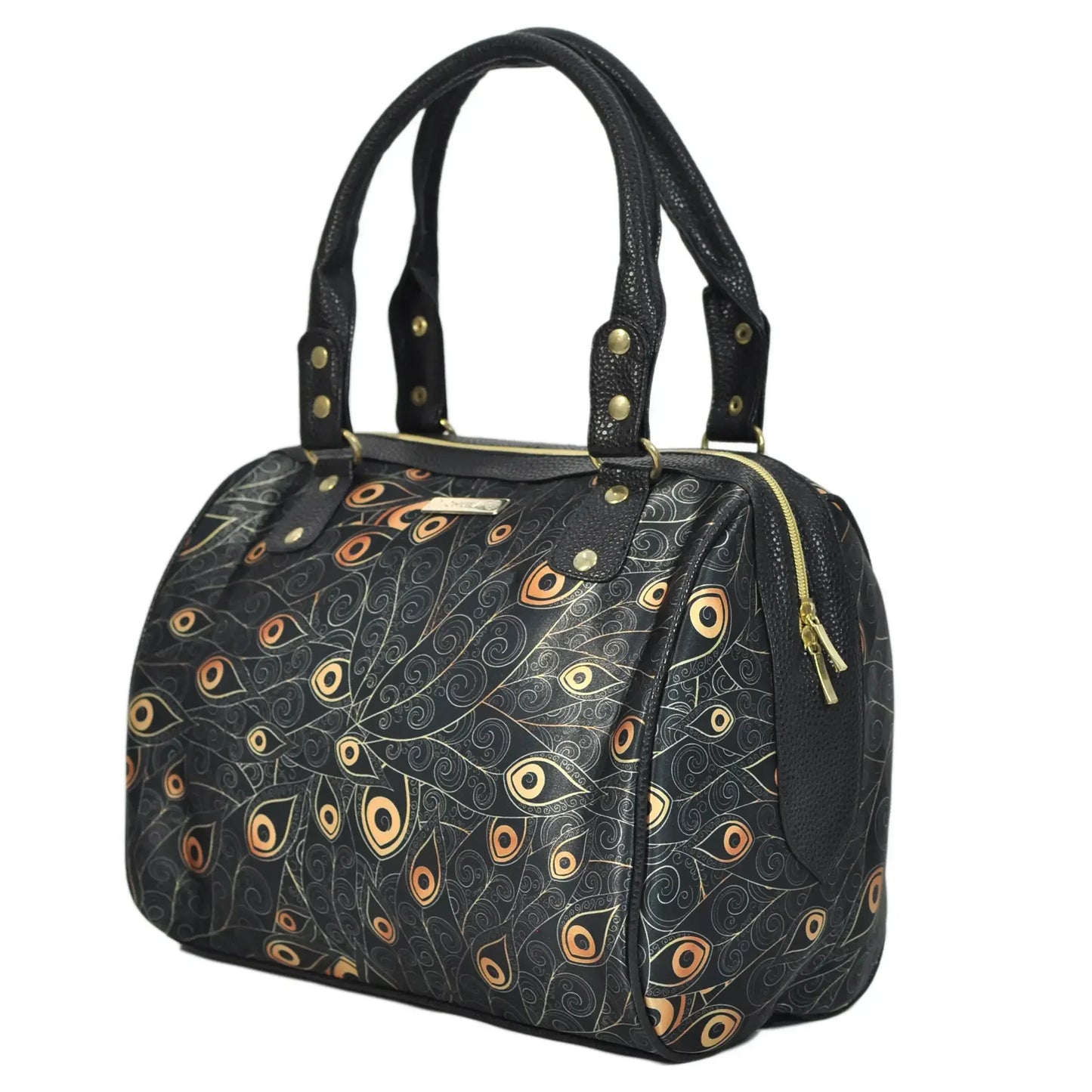 Bolso de hombro mediano Celia Peacock Golden | CHULA Tulum