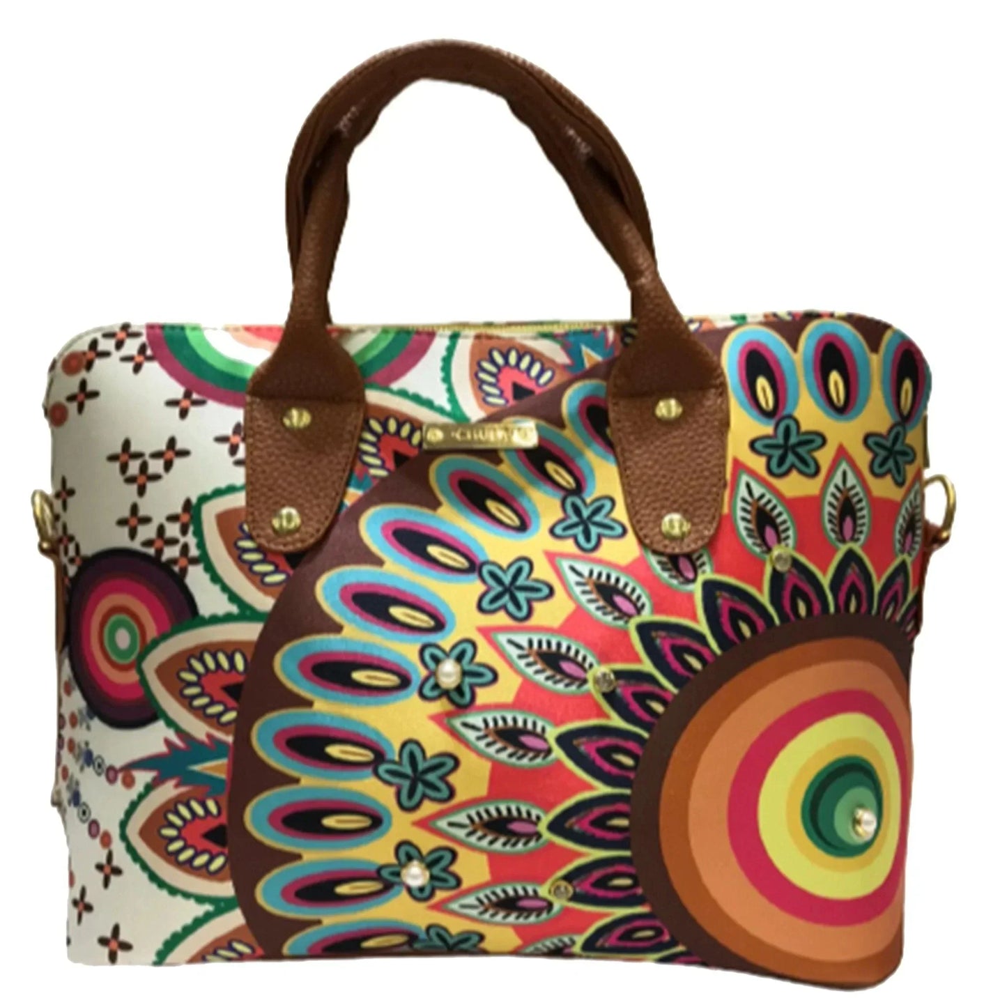 Bolso de mano y bandolera grande Lucia Zenda | CHULA Tulum