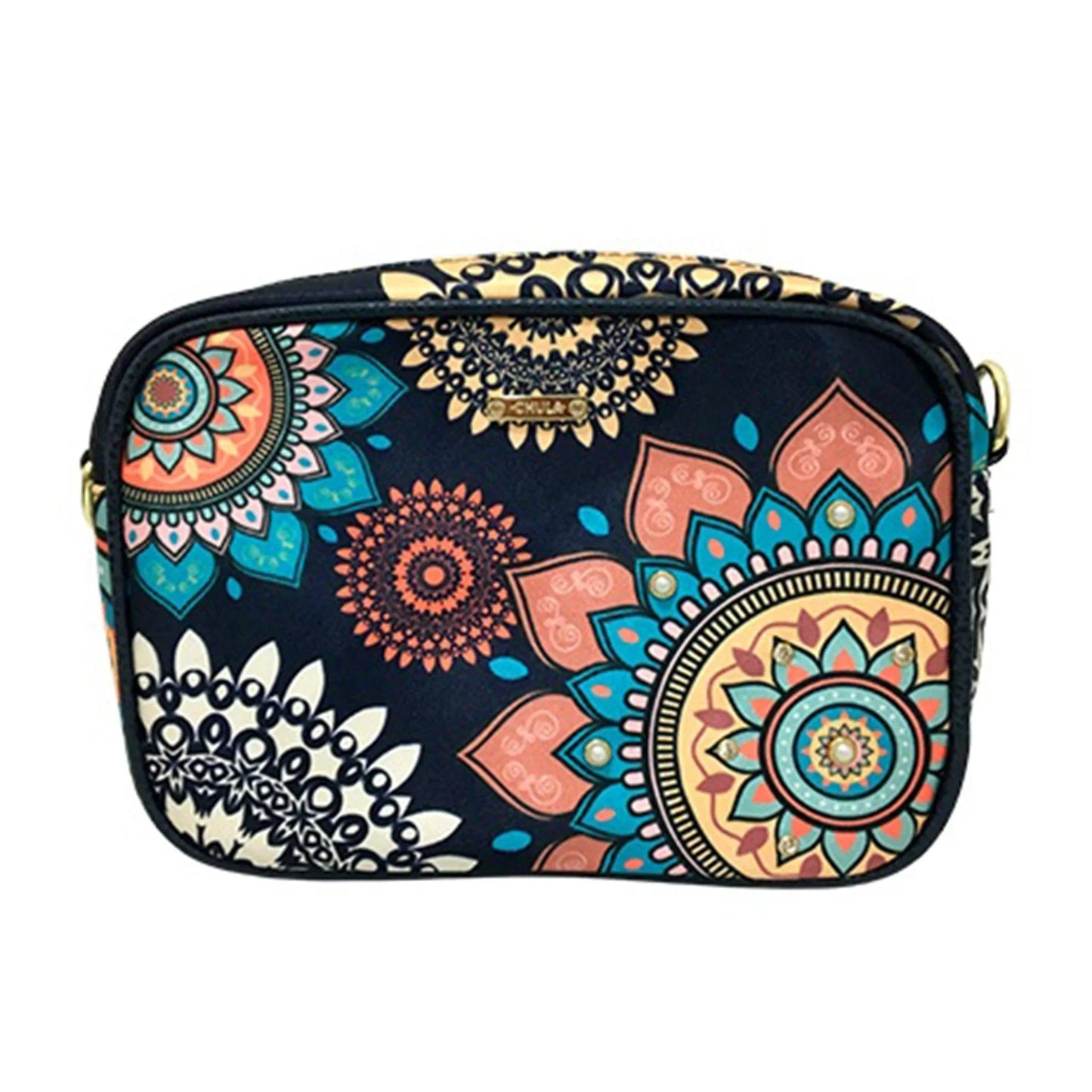 Bolso bandolera pequeño MIA Shoulder Mandala Flor | CHULA Tulum