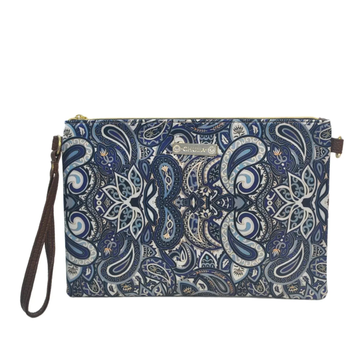 Bolso de Mano y Bandolera Pequeño Clutch Garigol Morado | CHULA Tulum