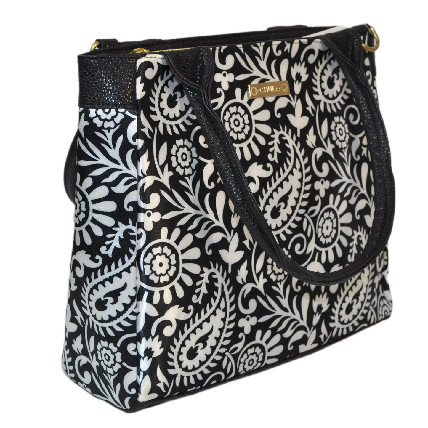 Bolso de hombro y bandolera grande de mujer Angie Garigol Negro | CHULA Tulum