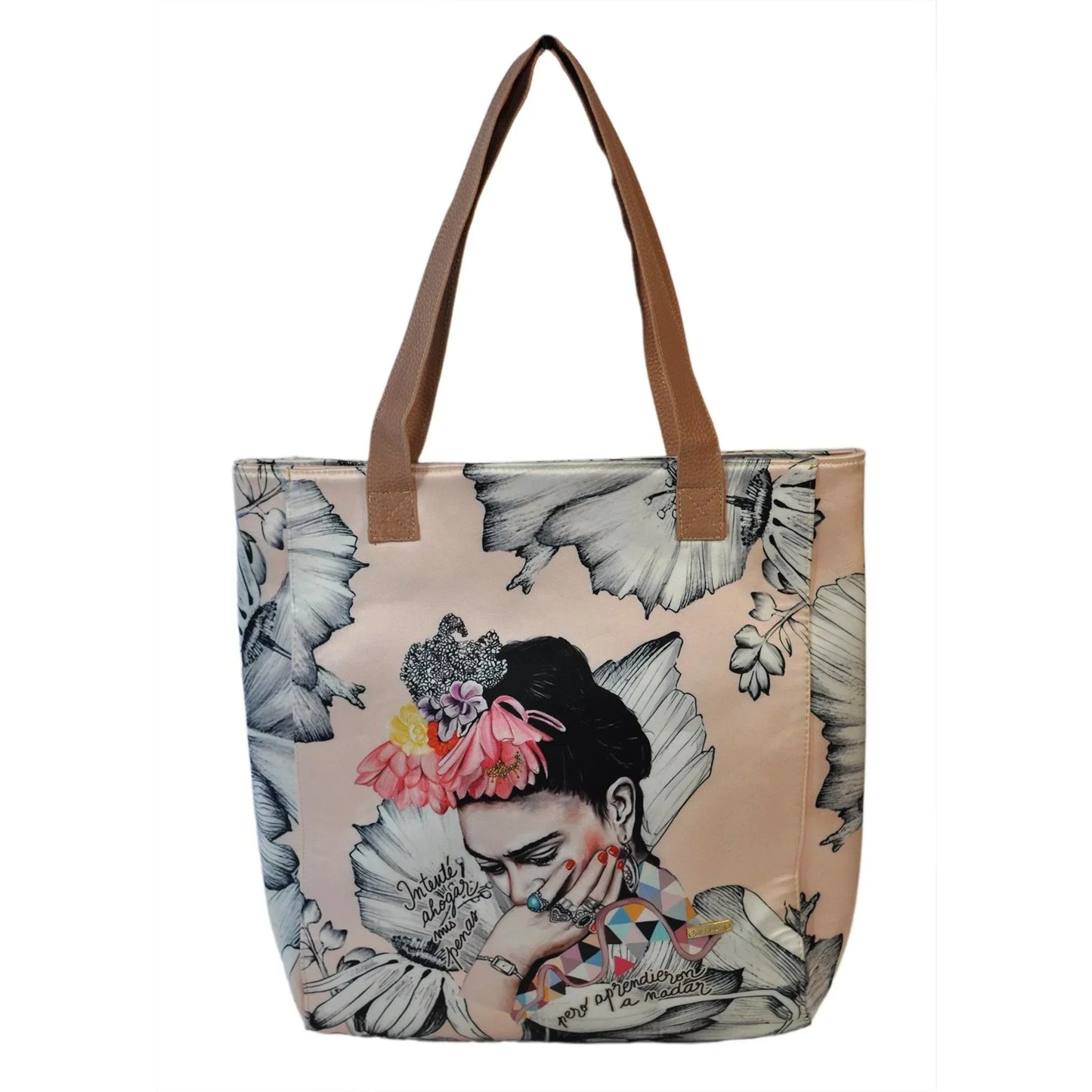Bolso de Mujer Shopper Grande Opal Tote Frida Kahlo Romance | CHULA Tulum