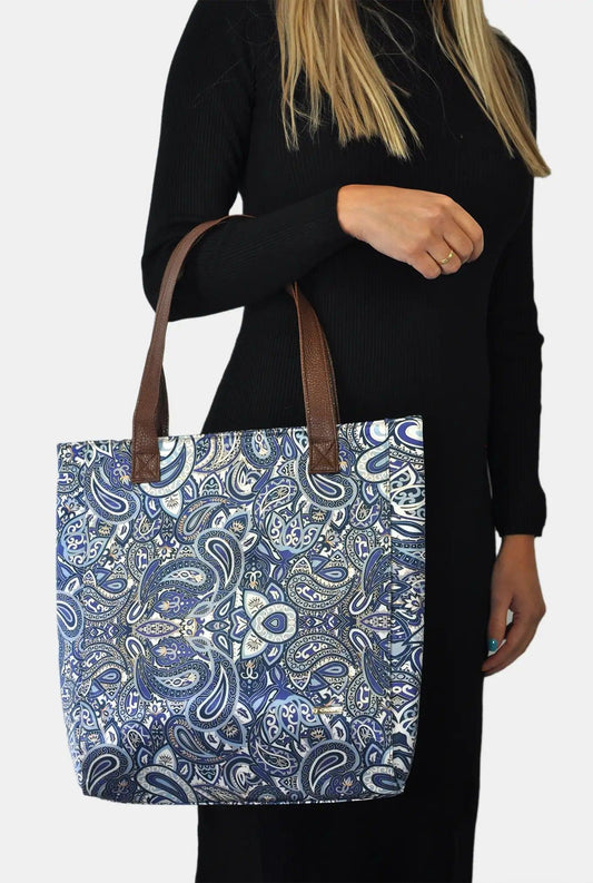 Bolso de Mujer Shopper Grande Opal Tote Garigol Morado | CHULA Tulum