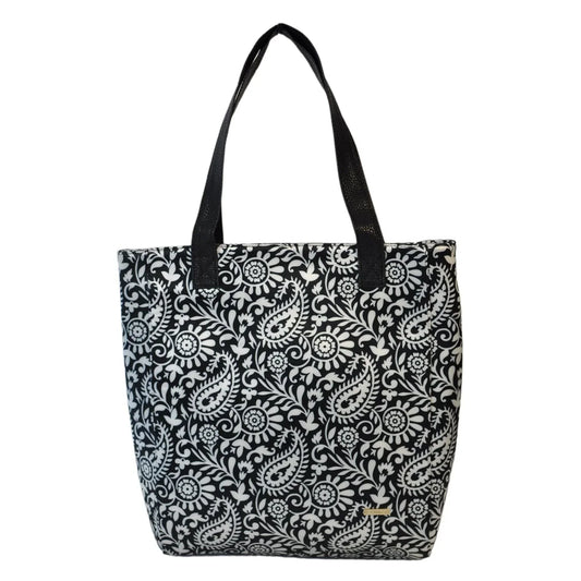 Bolso de Mujer Shopper Grande Opal Tote Garigol Negro | CHULA Tulum