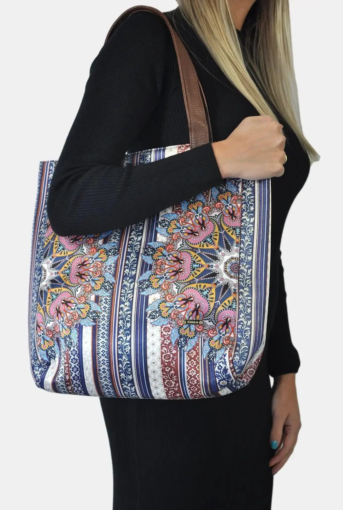 Bolso de Mujer Shopper Grande Opal Tote Mandala Fancy | CHULA Tulum