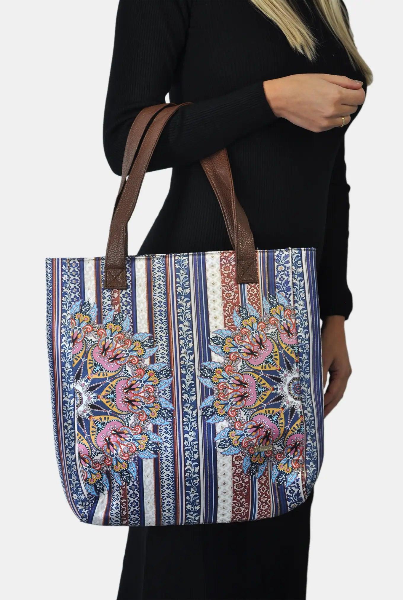 Bolso de Mujer Shopper Grande Opal Tote Mandala Fancy | CHULA Tulum