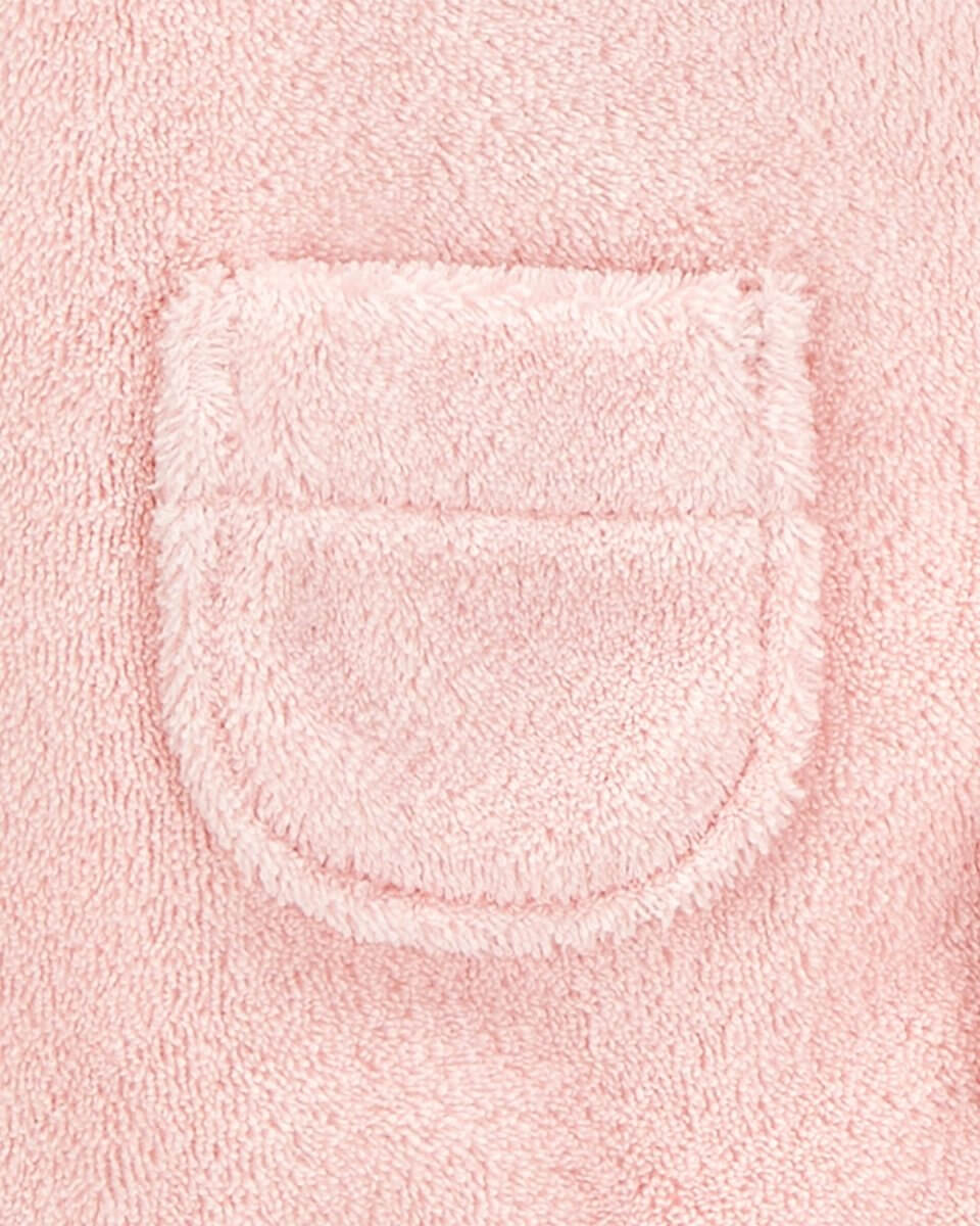 Conjunto tres piezas algodón chaqueta y pantalón terry más body diseño conejita