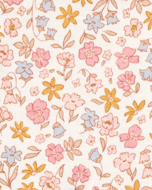 Conjunto tres piezas algodón pantalón y dos bodies diseño ratoncita