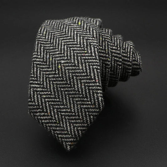 Dinamarca · corbata de lana negra