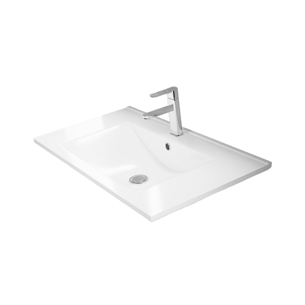 BATHME TRIO Conjunto Completo Mueble de Baño 3 Cajones Color Roble Estela