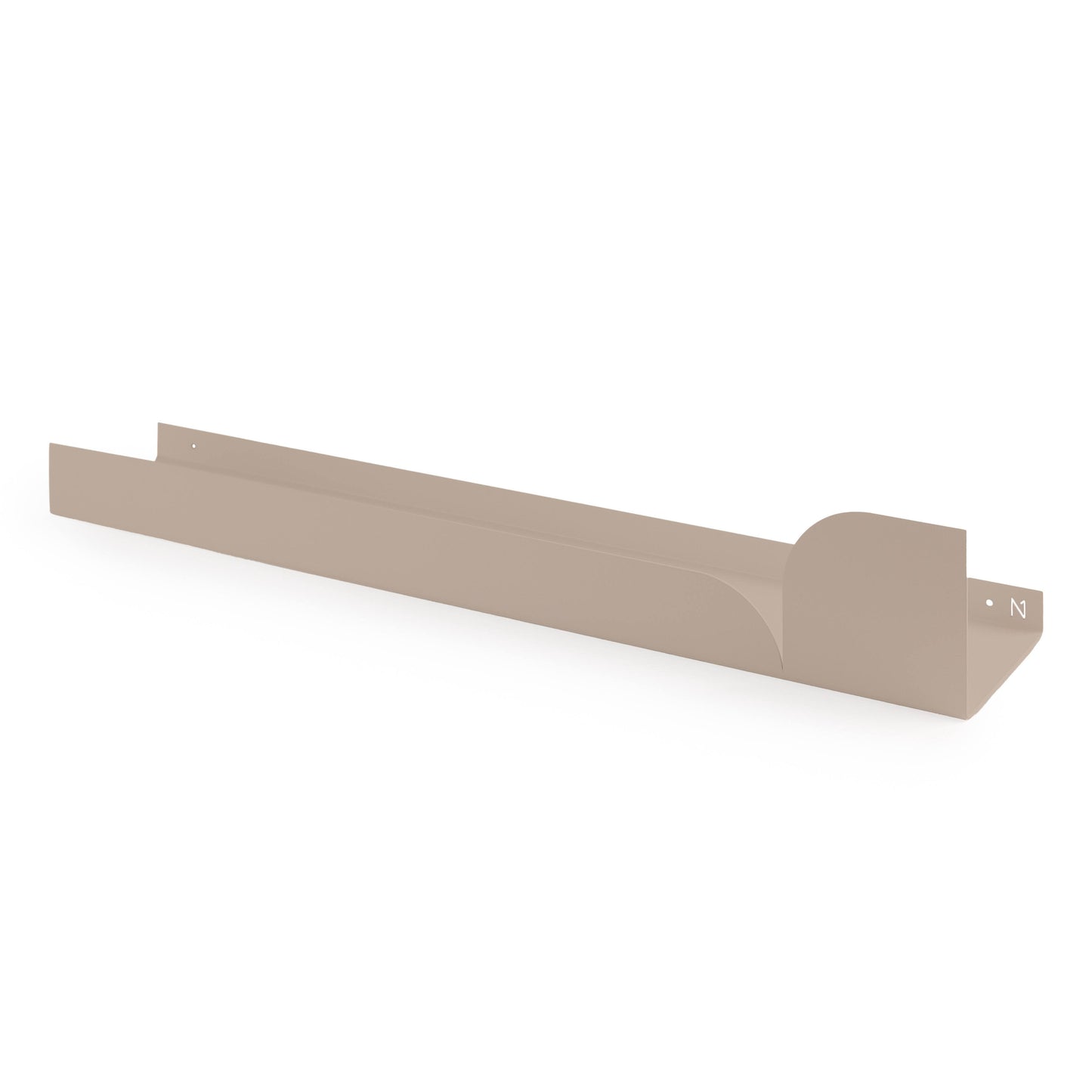 Estantería de pared metálica Torino grande – repisa flotante 60 cm