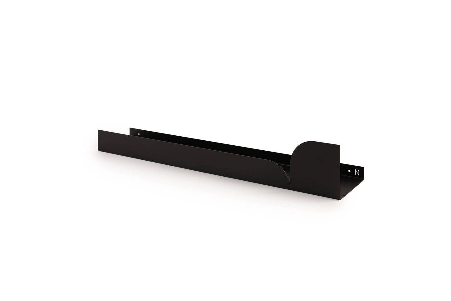 Estantería de pared metálica Torino grande – repisa flotante 60 cm