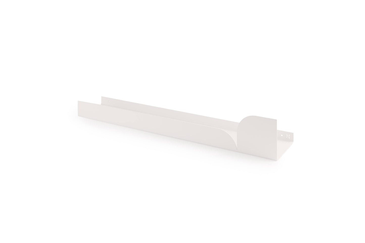 Estantería de pared metálica Torino grande – repisa flotante 60 cm
