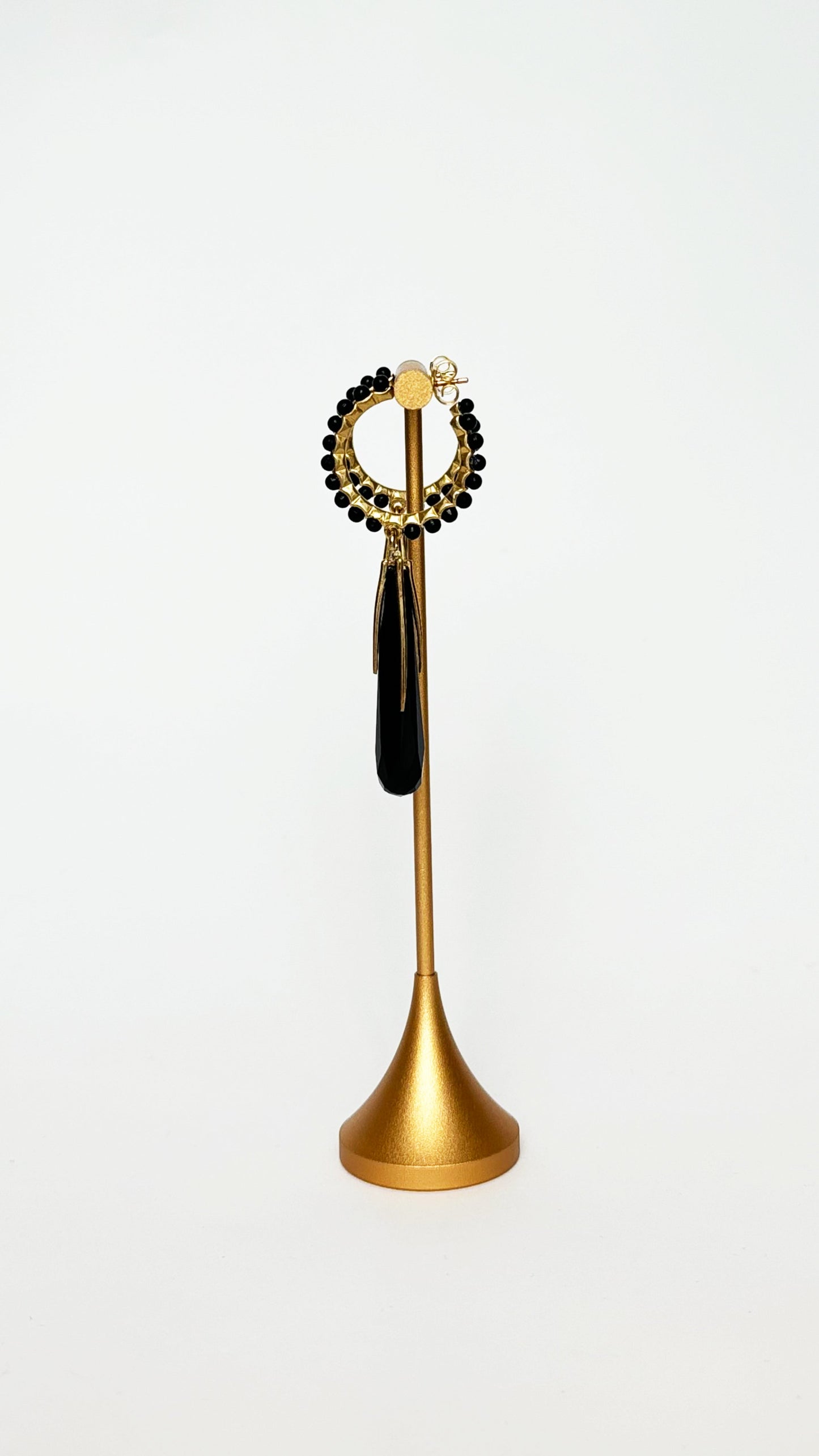 Mourning Earrings in Black