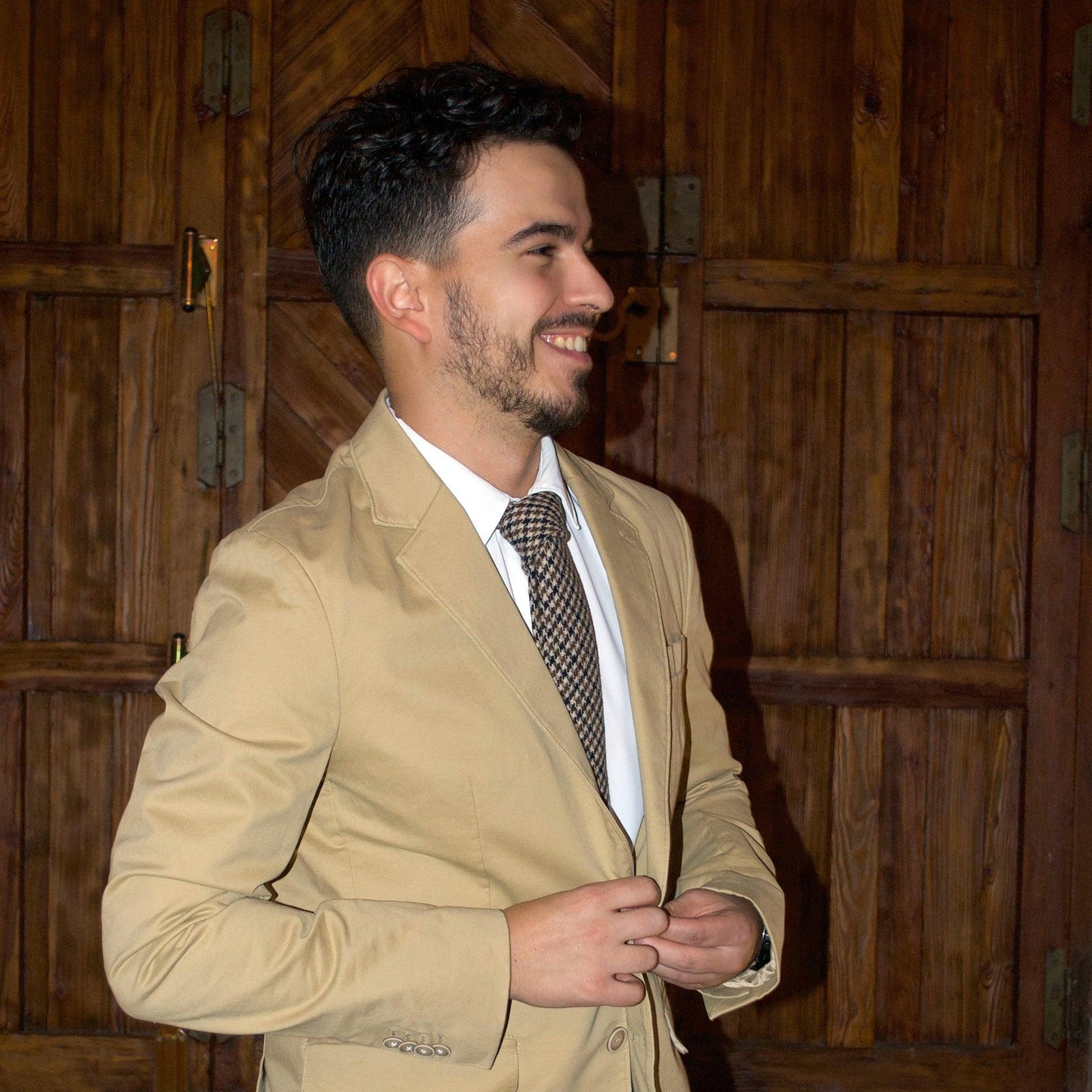 Finlandia · corbata de lana gallo