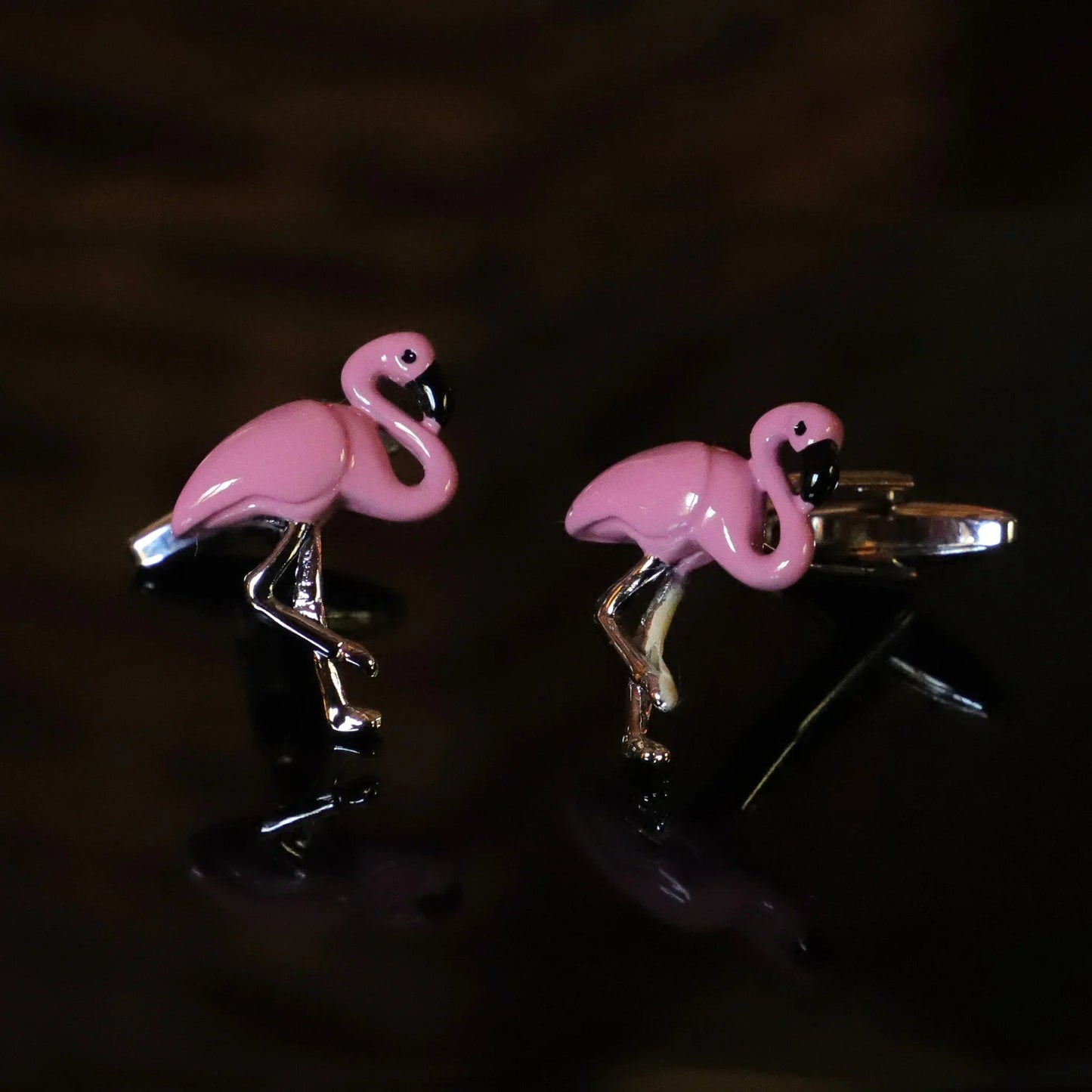 Flamencos · gemelos de flamenco rosa