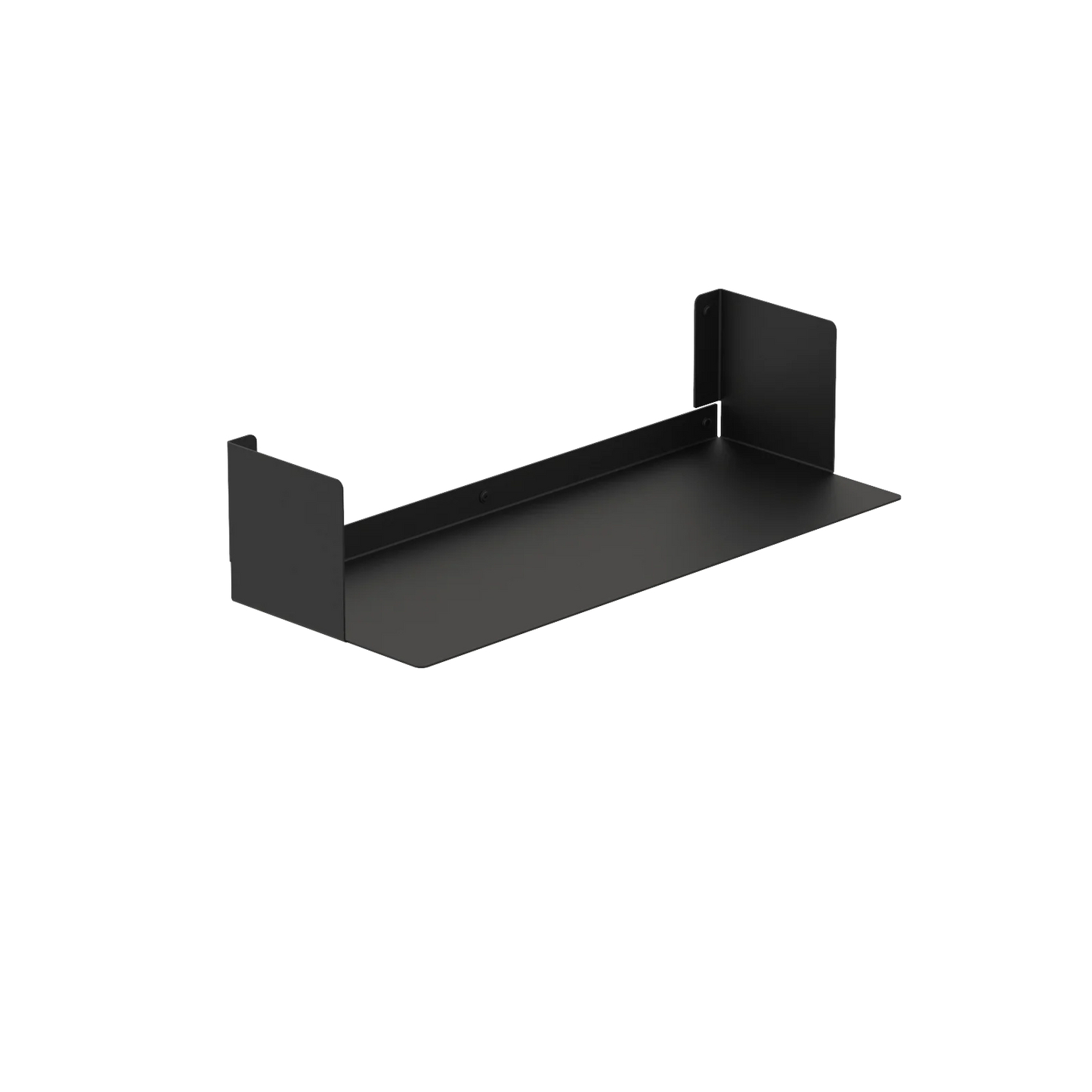 Estantería de pared en acero inoxidable negro beige o blanco