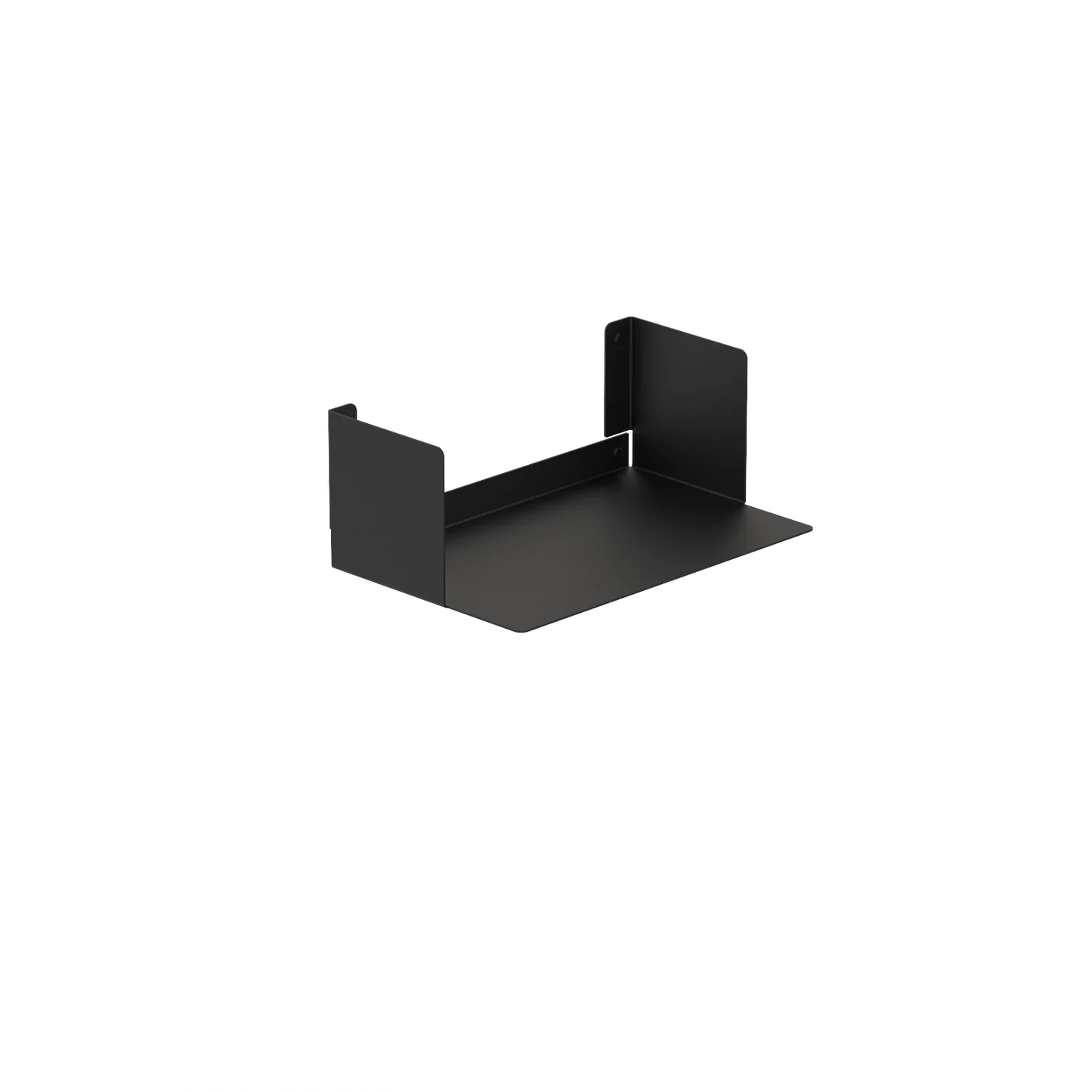 Estantería de pared en acero inoxidable negro beige o blanco