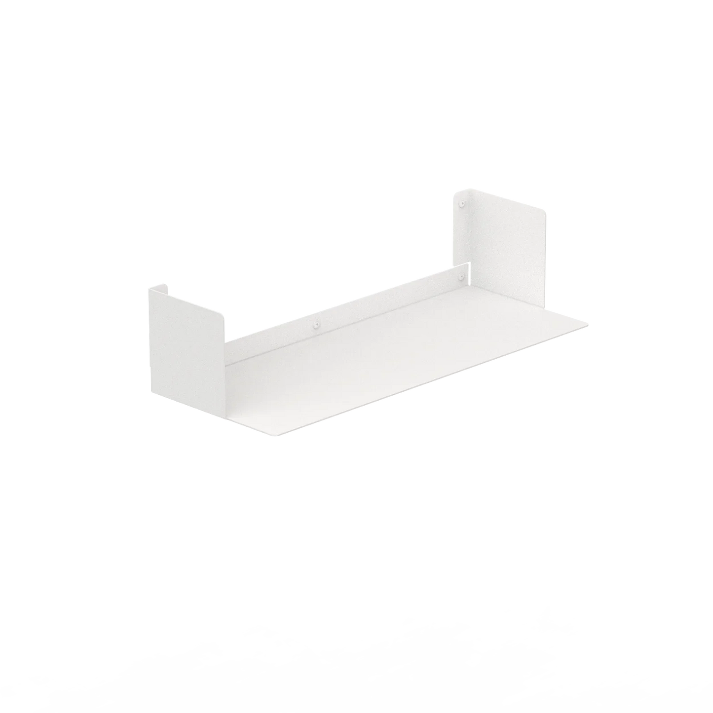 Estantería de pared en acero inoxidable negro beige o blanco