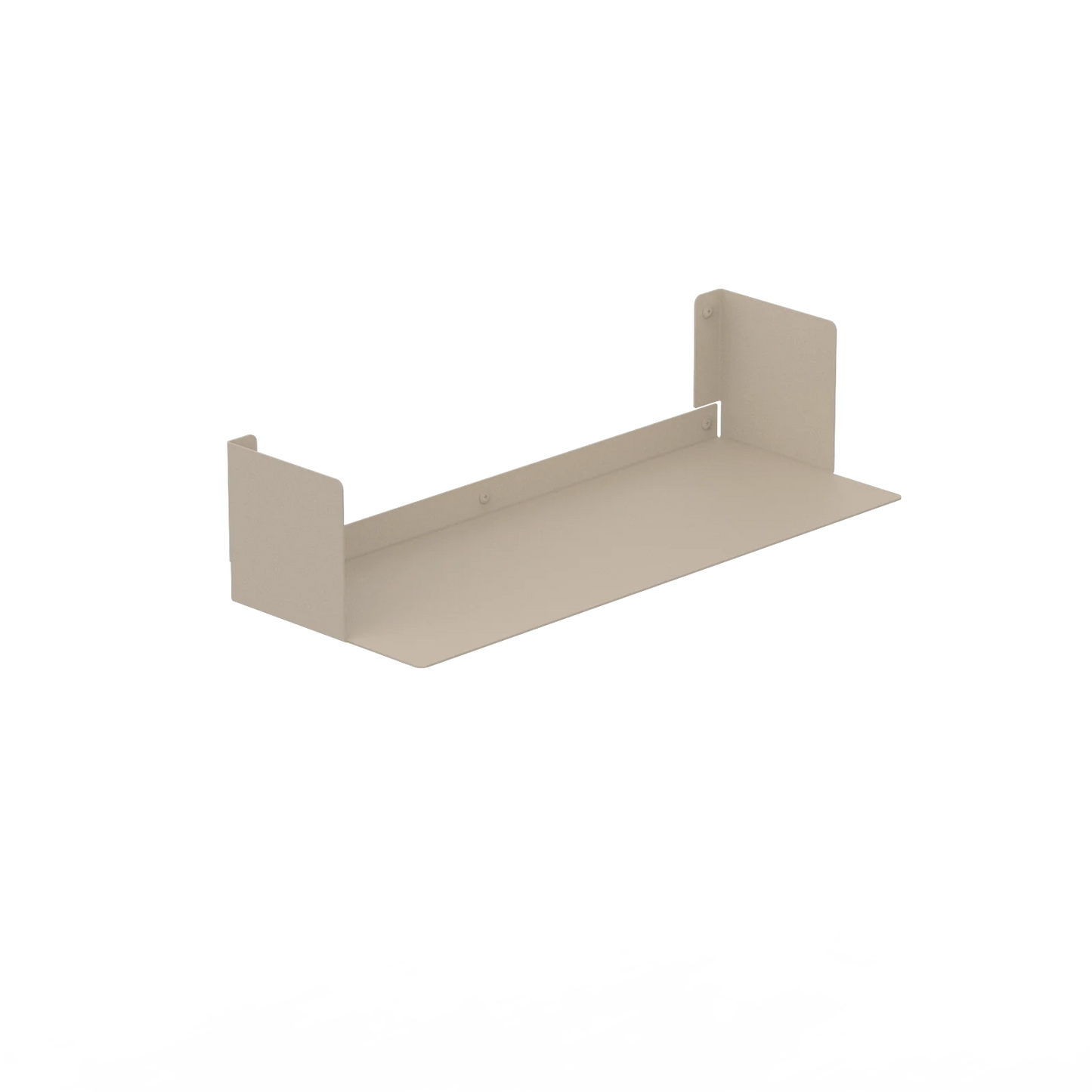Estantería de pared en acero inoxidable negro beige o blanco