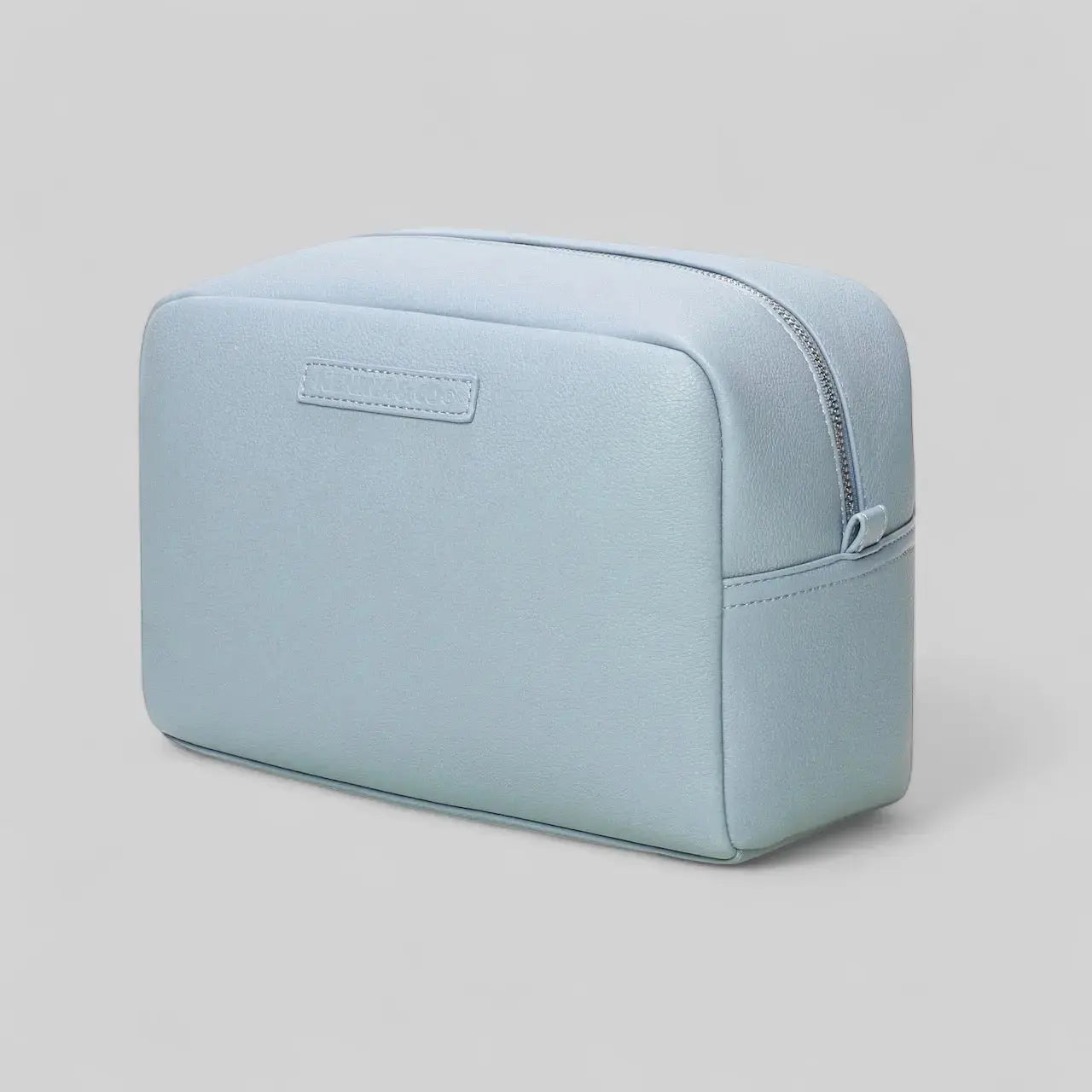 Neceser para Bebé de Eco Piel MIREM Dusty Blue | Organizador Elegante Nenina & Co