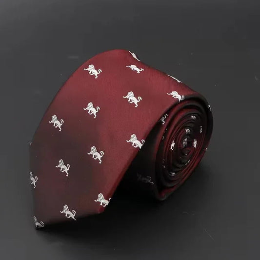 Leones · corbata de diseño