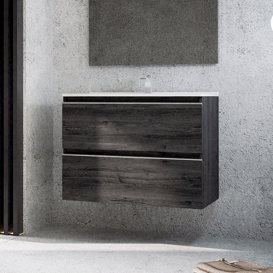 BATHME MADISON TOP Mueble de Baño con Lavabo Ebony