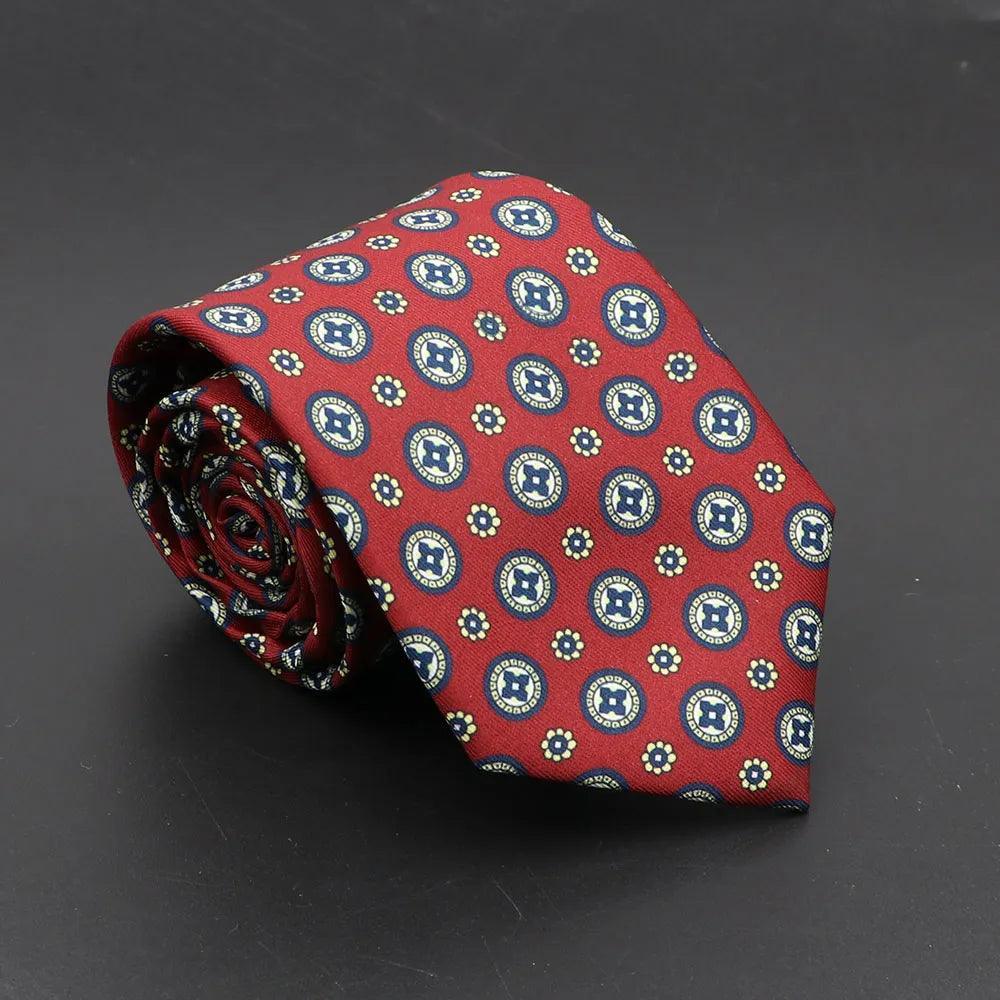 Manarola · corbata estilo italiano roja