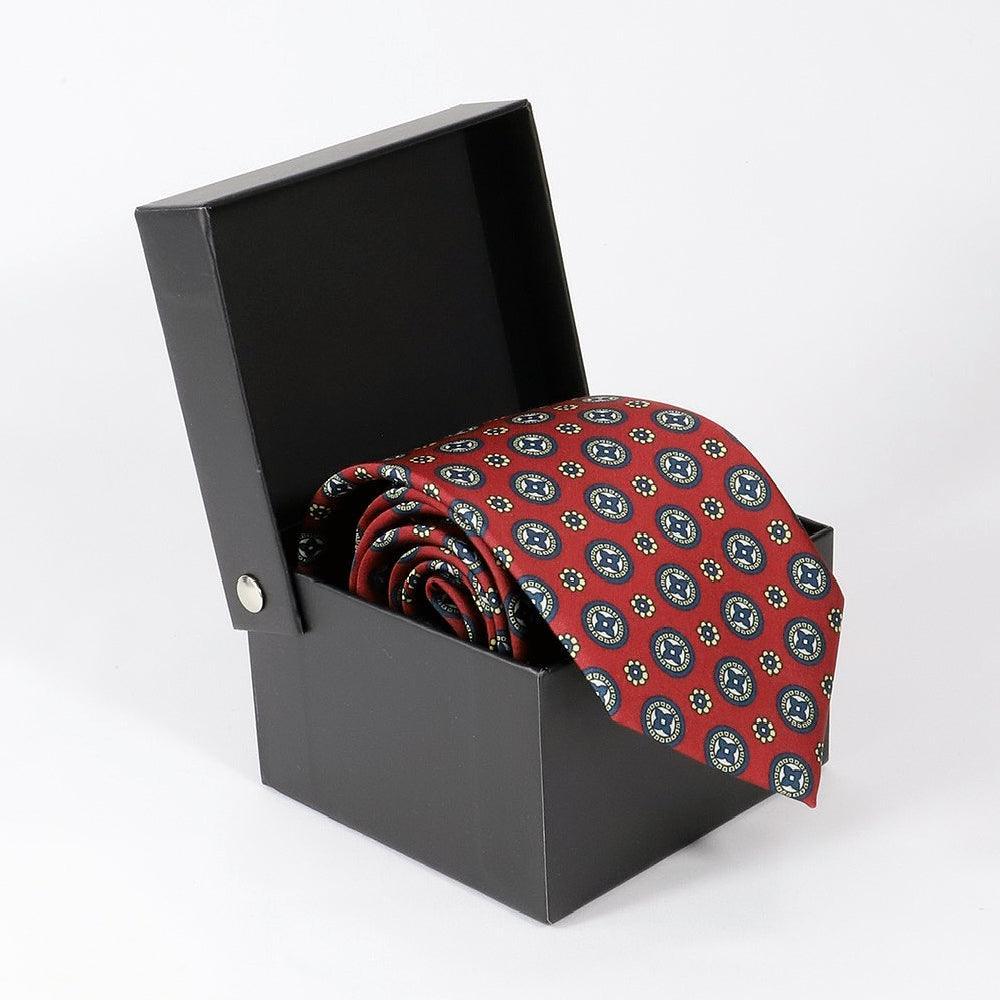 Manarola · corbata estilo italiano roja