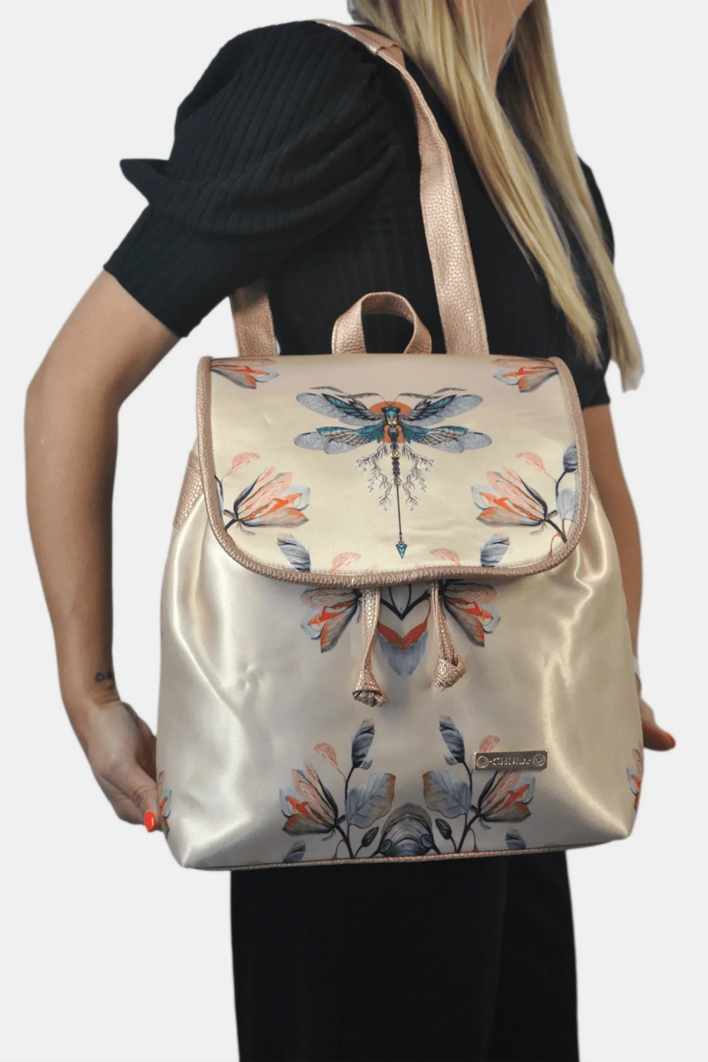 Mochila de Mujer grande BagPack Celine Libélula | CHULA Tulum