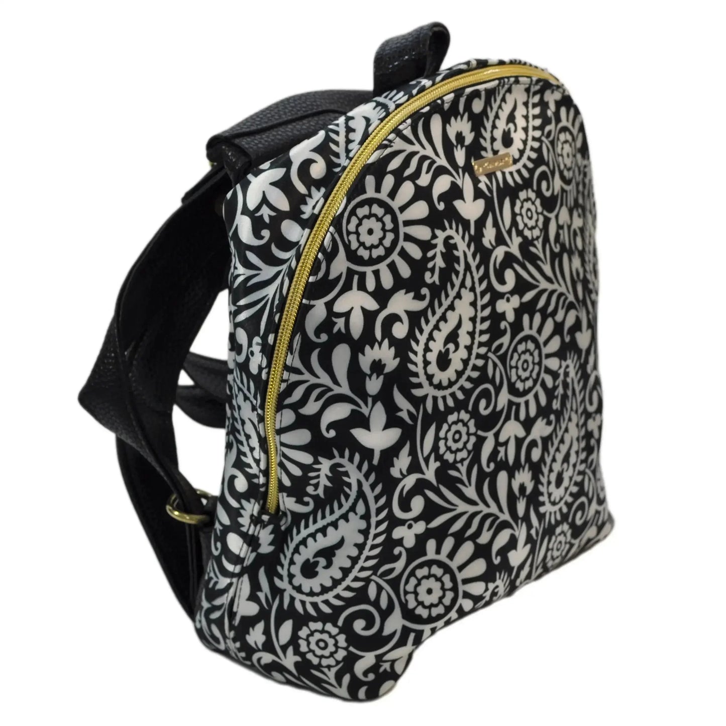 Mochila pequeña de Mujer y Bolso de hombro Mini BackPack Garigol negro | CHULA Tulum