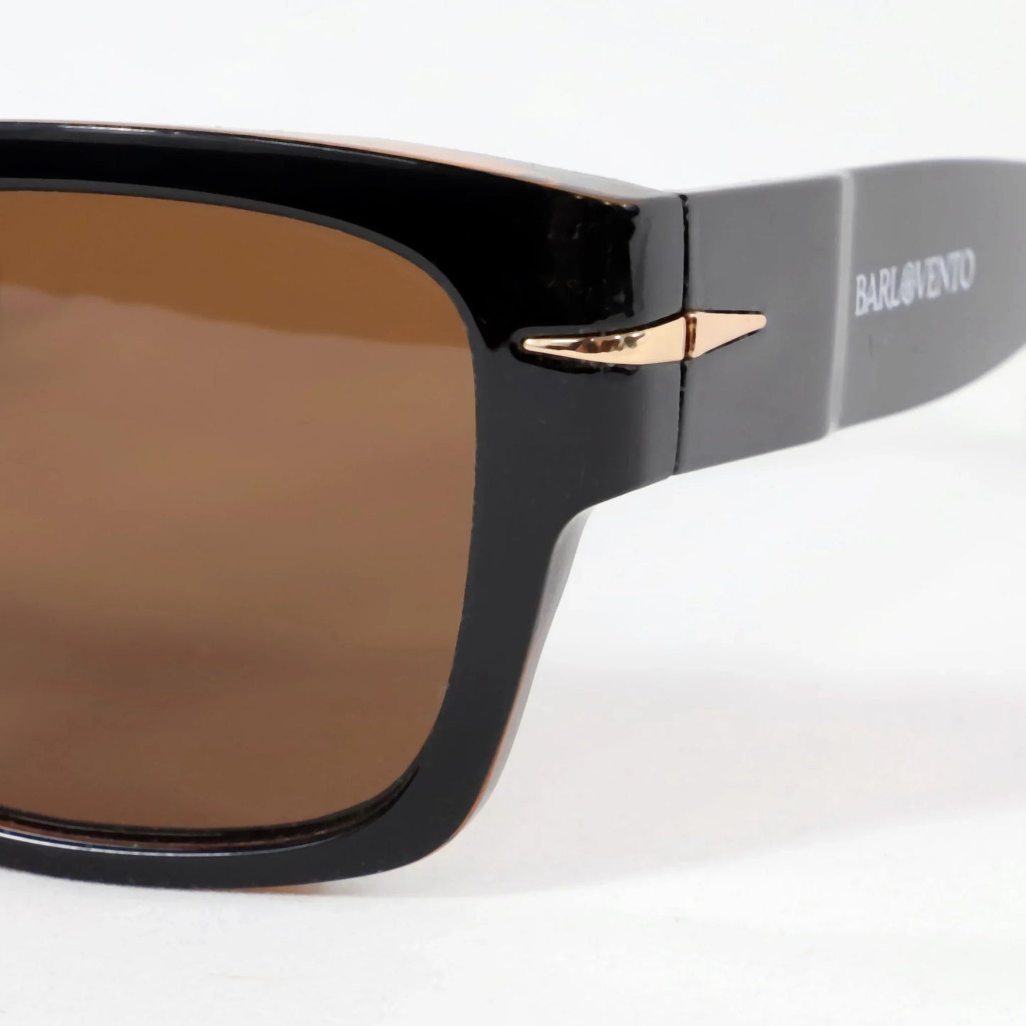 Mónsul · gafas de sol negras retro premium con lentes marrones