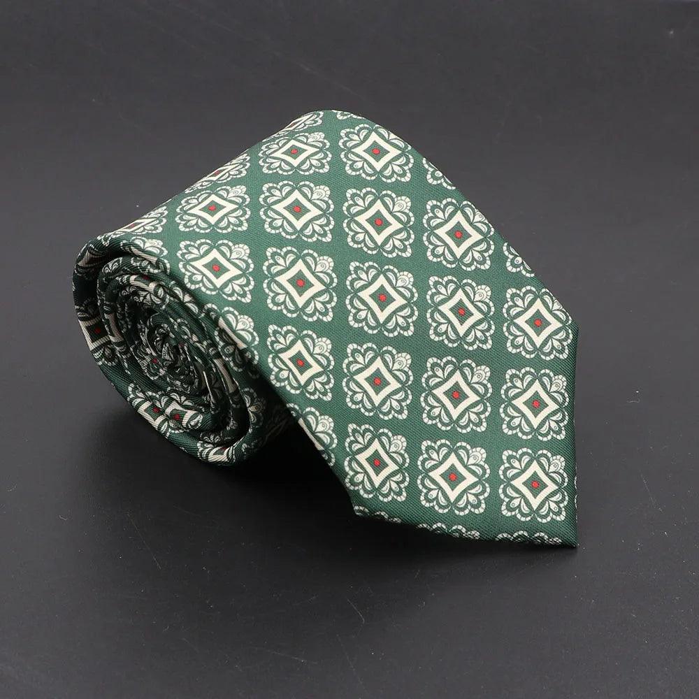 Nocera · corbata estilo italiano verde