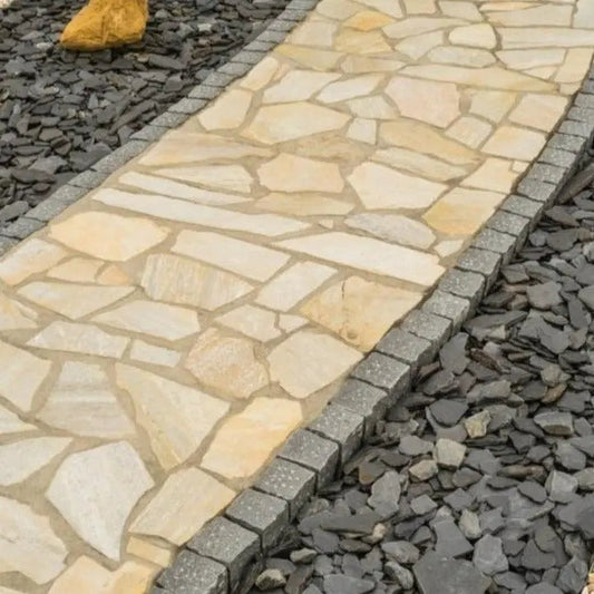 Planchoncillo Amarillo para Jardín – paso japonés resistente