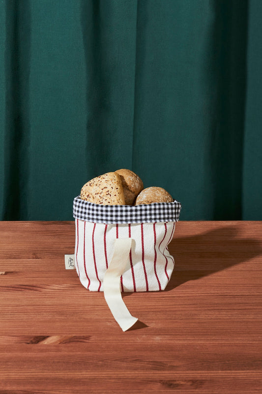 Panera pequeña loneta granate