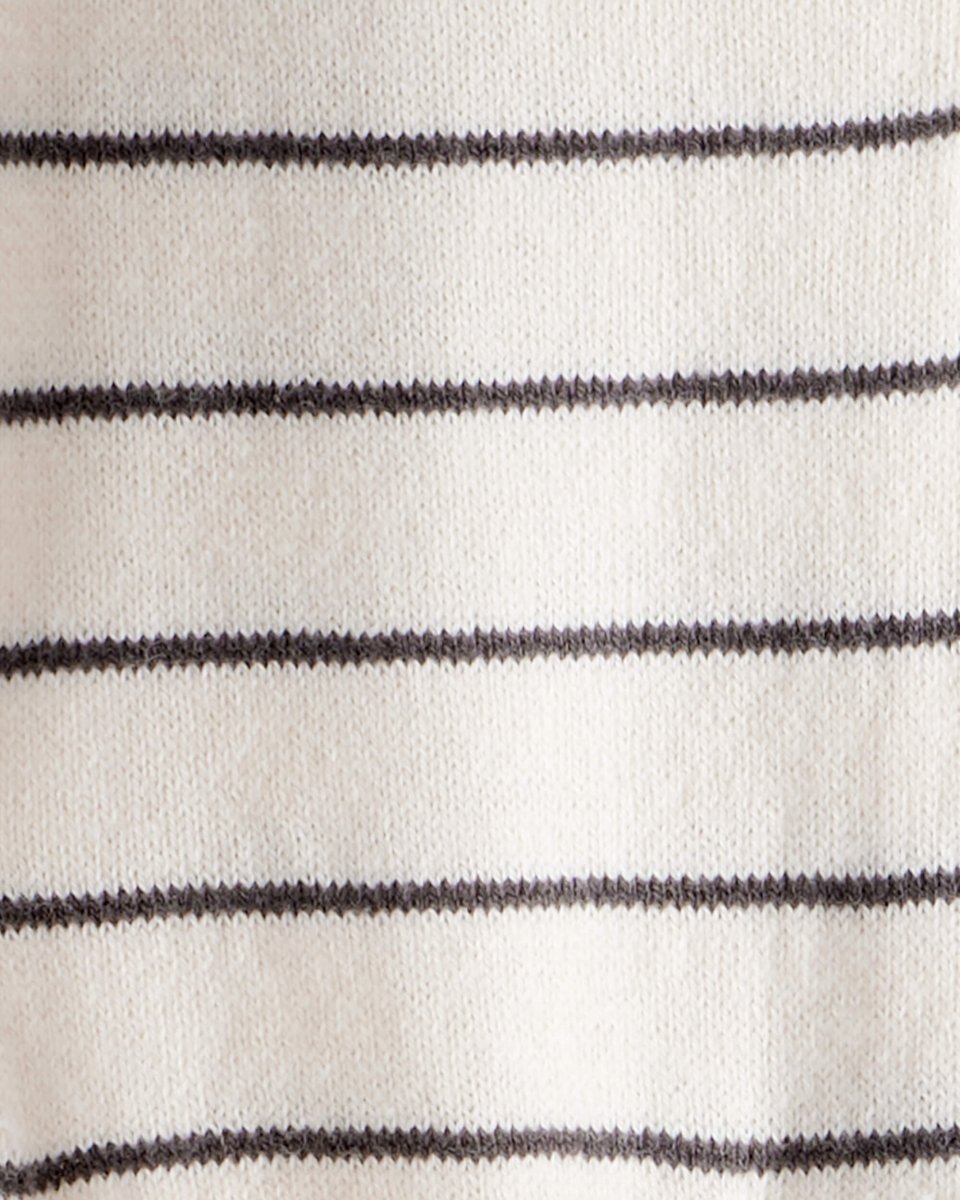 Pelele largo gris a rayas